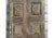 1920s Mid Century Floral Carved Double Doors – Rustic Modern Solid Wood Doors80x28 For Sale - Image 5 of 5