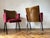 Maroon Set of Mid-Century Theatre Armchairs, 1950s For Sale - Image 8 of 18