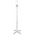 Architectural Iron Rod Floor Lamp For Sale