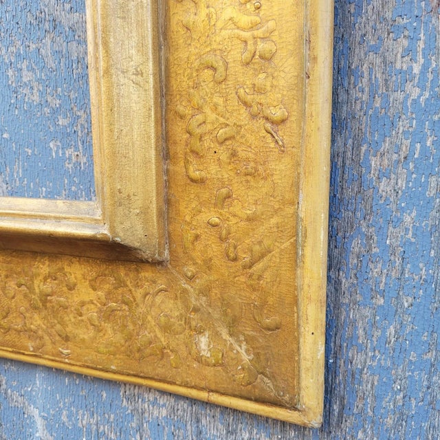 Brown Antique Lacquered Wooden Frame, 1800s For Sale - Image 8 of 18