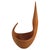 Brown Scandinavian Modern Sculptural Wooden Bowl by Johnny Mattsson, 1890s For Sale - Image 8 of 8