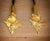 1910 French Art Nouveau Gilt Bronze Dragonfly Wall Sconces Satin Glass Rose Shades a - Pair For Sale - Image 12 of 12