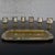 Mid 20th Century Mid-20th Century MCM 6 Cordial Stemmed Shots and Tray Set Abalone and Brass From Taxco Mexico For Sale - Image 5 of 18