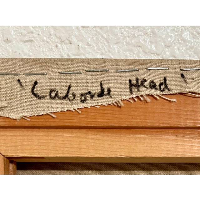 Judy Rifka, American Figurative Abstract Geometric Mixed Media Painting Judy Rifka, 1989 For Sale - Image 9 of 10