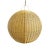 Faux Rattan Globe Lantern Medium For Sale - Image 11 of 11