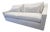 Rh Belgian Classic Slope Arm 2-Cushion Sofa – 7' | Classic Depth | Perennials® Performance Textured Linen Weave | Natural For Sale