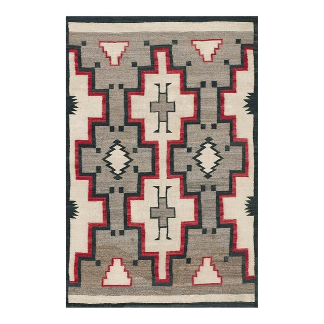 Early 20th Century American Navajo Carpet For Sale