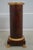 Traditional French Empire Bronze Mounted Marble Top Mahogany Pedestal For Sale - Image 3 of 12