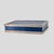 Blue Acrylic Glass Box with Stainless Steel Accents, 1980s For Sale - Image 6 of 7