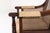 Hollywood Regency Regency Mahogany Bergère Library Armchair in the style of Gillows For Sale - Image 3 of 8