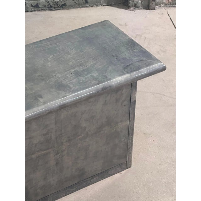 Aldo Tura Goatskin Credenza, Italy 1970 For Sale - Image 9 of 11