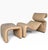 1970s Etcetera Lounge Chair & Ottoman by Jan Ekselius Sweden, C. 1970 For Sale - Image 5 of 6