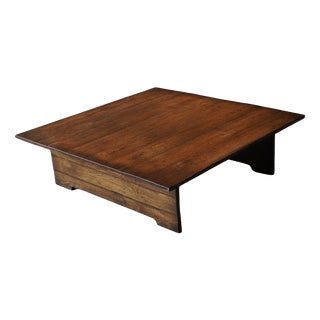 Wabi Sabi Oak Coffee Table, Netherlands, 1970s For Sale