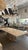Contemporary Fossilized Clam Rectangular Dining Table For Sale - Image 3 of 5