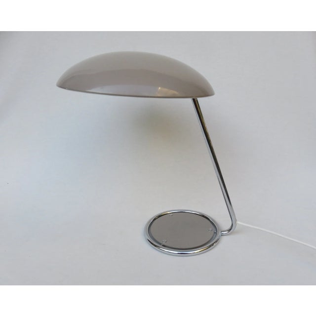 Mid-Century Modern Dusky Pink & Blue Table Lamps from Kaiser Leuchten, 1960s, Set of 2 For Sale - Image 3 of 18