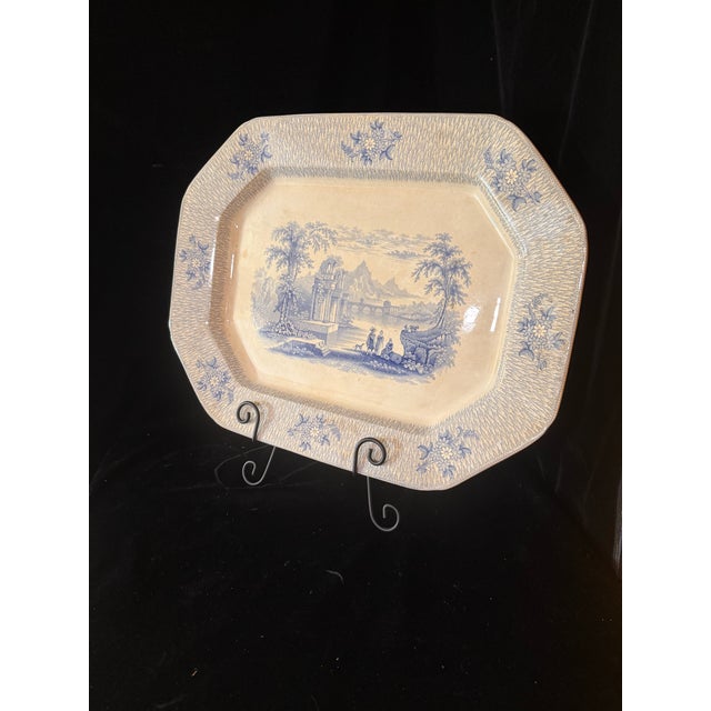 Mid 19th Century Corinth Ironstone Extra Large Platter by James Edwards For Sale - Image 12 of 12