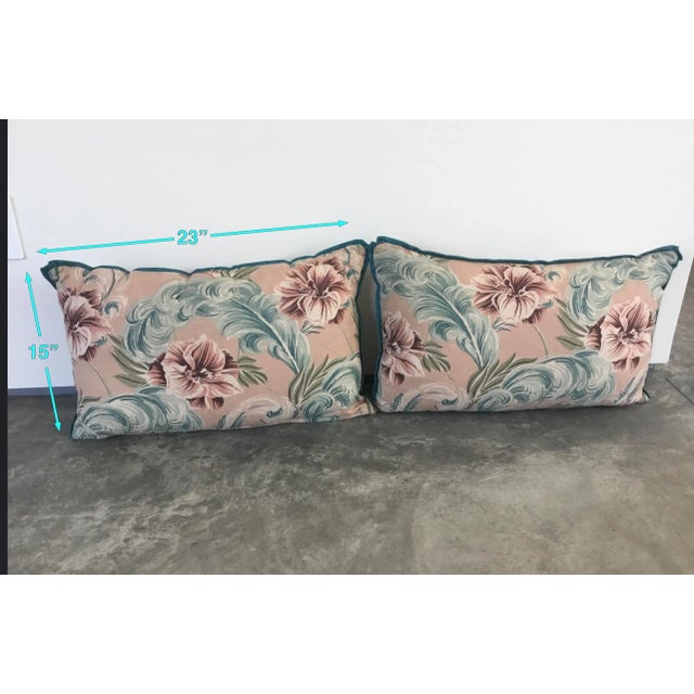 21st Century Hawaiian Small Pillows - a Pair For Sale In Los Angeles - Image 6 of 7