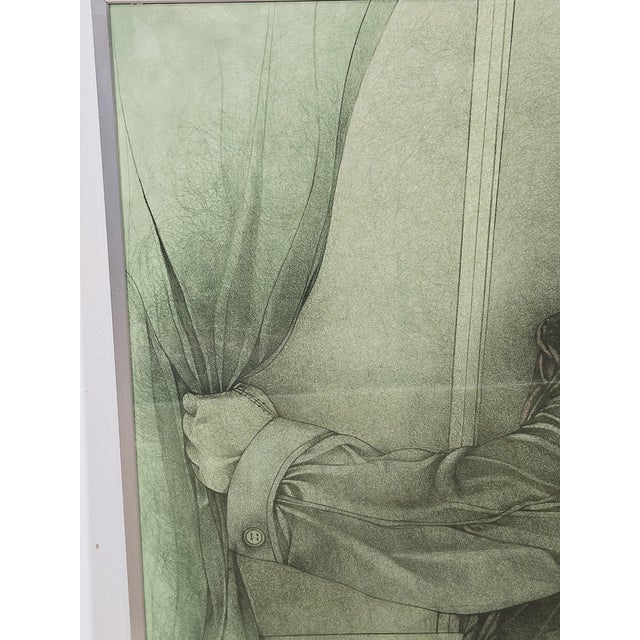 Bruno Bruni, Hinter dem Vorhang, 1979, Lithograph, Framed For Sale - Image 15 of 17