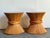 Vintage Boho Sheath of Wheat Side Tables - a Pair For Sale - Image 9 of 12
