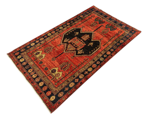 Middle Eastern Rug, 1950s