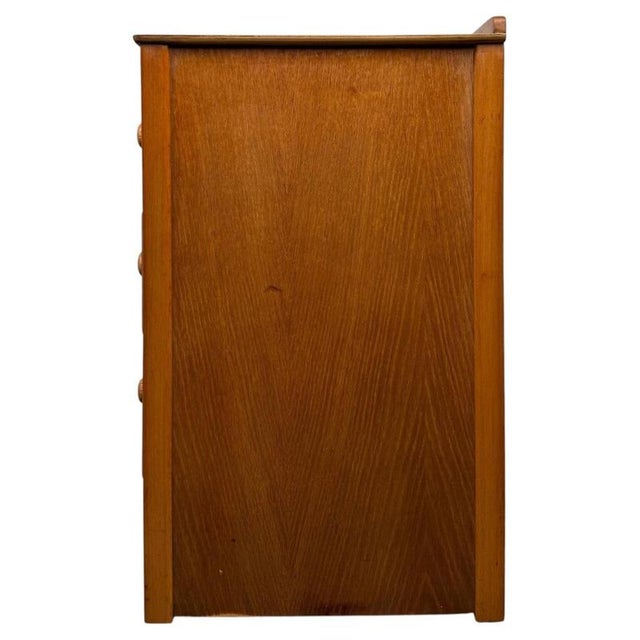 Mid-Century English Oak Bedroom Chest For Sale - Image 10 of 12
