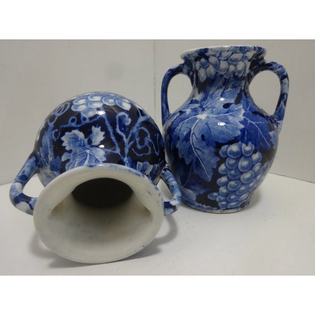 Druva Rörstrand Porcelain Wine "Grape" Vase - a pair For Sale In Miami - Image 6 of 8