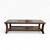 Mid-Century Modern Mid 20th Century Smoked Glass and Oak Parquetry Coffee Table With Lower Shelf For Sale - Image 3 of 18