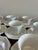 Vintage Johnson Brothers Heritage White Ironstone Cups & Saucers — Set of 10 For Sale - Image 9 of 16