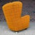Fritz Hansen Style Mid Century Wingback Chair For Sale - Image 12 of 12