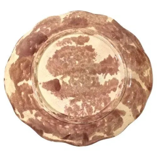Early 20th Century Antique Majolica Fern Bowl For Sale - Image 5 of 5