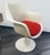 White Authentic Eero Saarinen for Knoll Tulip Dining Arm Chairs 1956 Mid Century Modern For Sale - Image 8 of 10