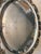 1950s Poole Lancaster Rose Silverplate Large Oval Footed Serving Platter For Sale - Image 9 of 14