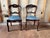 Early 20th Century Antique Victorian Style Balloon Back Side Chairs. Set of 3 For Sale - Image 5 of 15