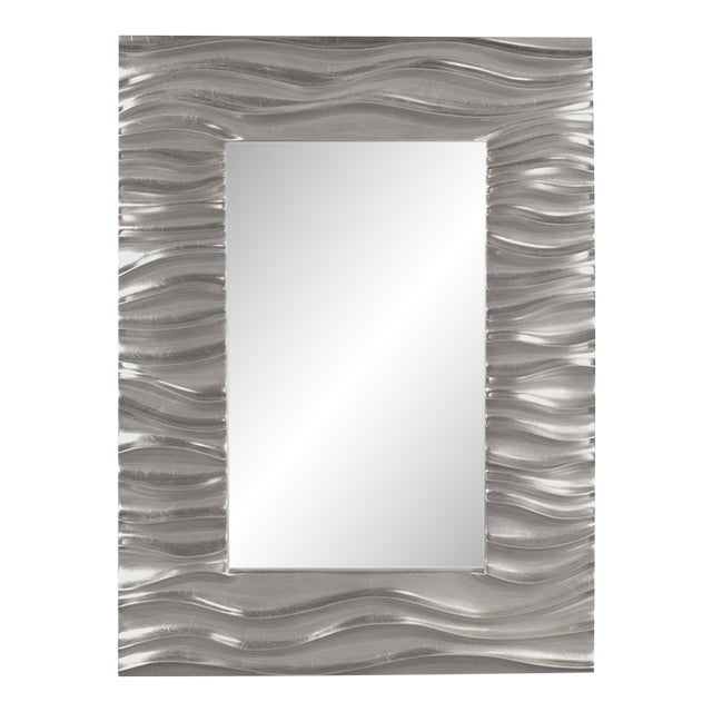 Zenith Mirror - Glossy Nickel For Sale