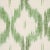 Schumacher Sample - Schumacher x Mark D. Sikes Santa Monica Ikat Fabric in Leaf Green For Sale - Image 4 of 6