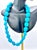 Turquoise and Silver Necklace, 2000s For Sale - Image 3 of 6