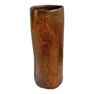 Vintage Tutsi Wooden Jar
