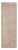 Nazmiyal Collection Solid Ivory Cream Color Modern Runner Rug For Sale