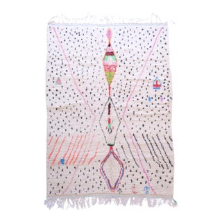 Moroccan Azilal Neon Rug - 9.5 X 6.4 Ft For Sale