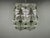 Brutalist Glass Cube Pendant by Kamenický Šenov, 1970s For Sale - Image 4 of 12