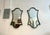 Pair of Lacquered Wood Wall Mirrors For Sale - Image 4 of 8