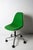 Rare 1960s Charles & Ray Eames PSC Fiberglass Chair for Herman Miller. Gorgeous well kept green upholstery. Marked Herman...