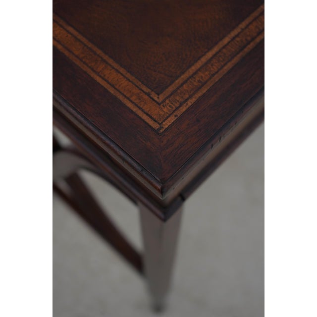 Animal Skin Theodore Alexander Model 7105-239 Campaign Desk For Sale - Image 7 of 18
