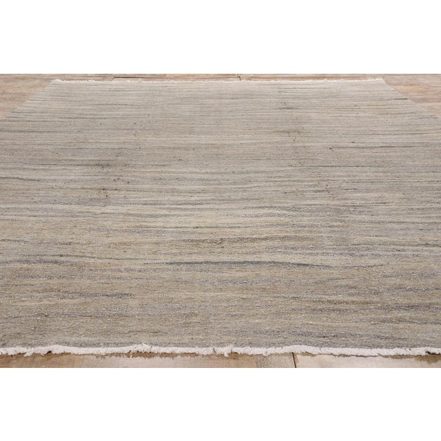 Gray Vintage Turkish Kilim Rug - 10'01 x 13'07 For Sale - Image 8 of 9