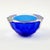 Mid-Century Modern Large Sommerso Diamond Faceted Geode Murano Glass Bowl by Mandruzzato, Italy, 1970s For Sale - Image 3 of 11