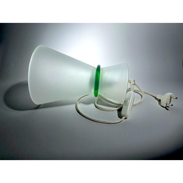 Glass Murano Glass Table Lamp from Effetre Glassworks, 1980s For Sale - Image 7 of 9