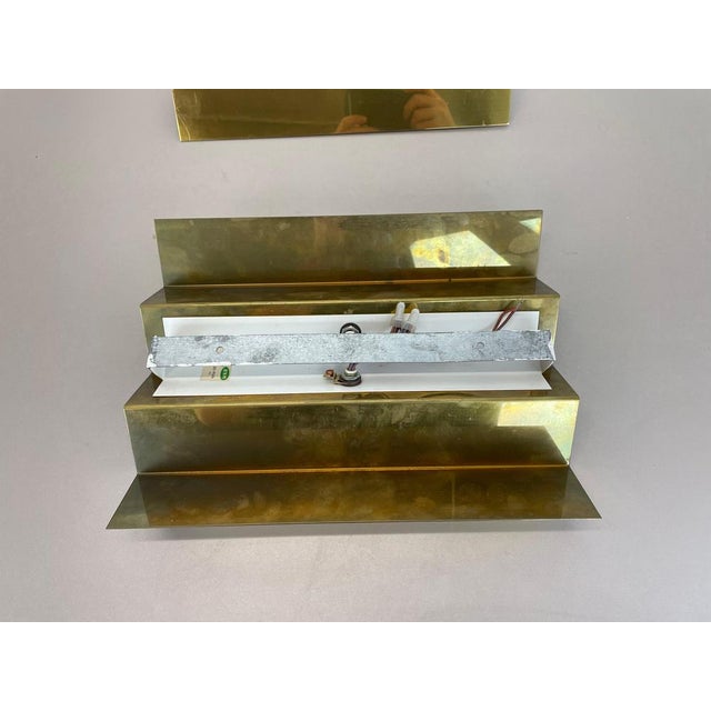 German Wall Light in Brass from WKR Leuchten, 1970s, Set of 2 For Sale - Image 13 of 18
