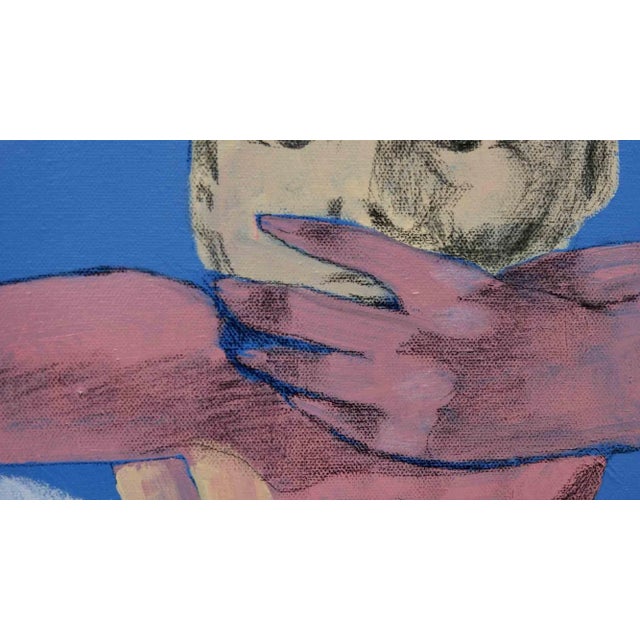 Valeriya Shebelnichenko, Catch the Hurricane, Mixed Media on Canvas, 2023 For Sale - Image 4 of 5