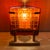Modern B100 Table Lamp in Glass and Teak by Mac Hegerup for Kronobergs Belysning, Sweden, 1950s For Sale - Image 3 of 12