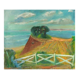 "Water Edge at Chesapeake Bay" 1957 Oil